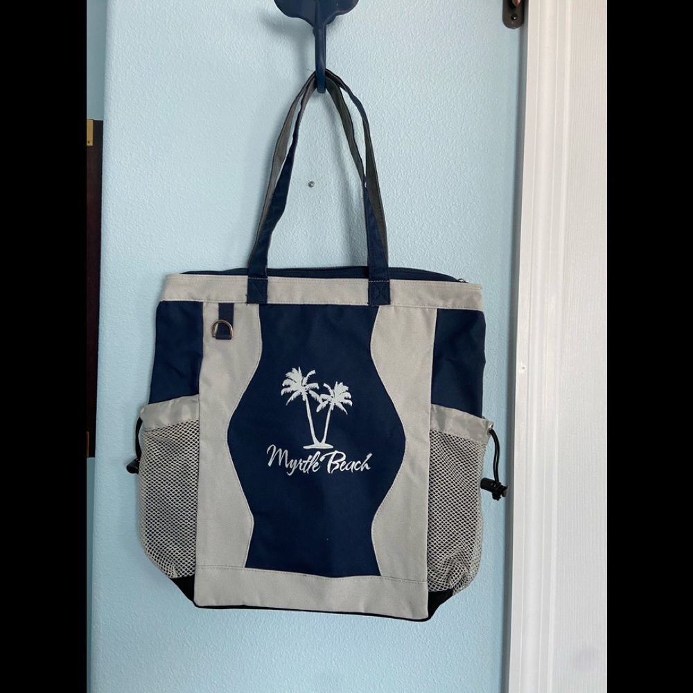 NWOT Polar Blue/Grey Tote